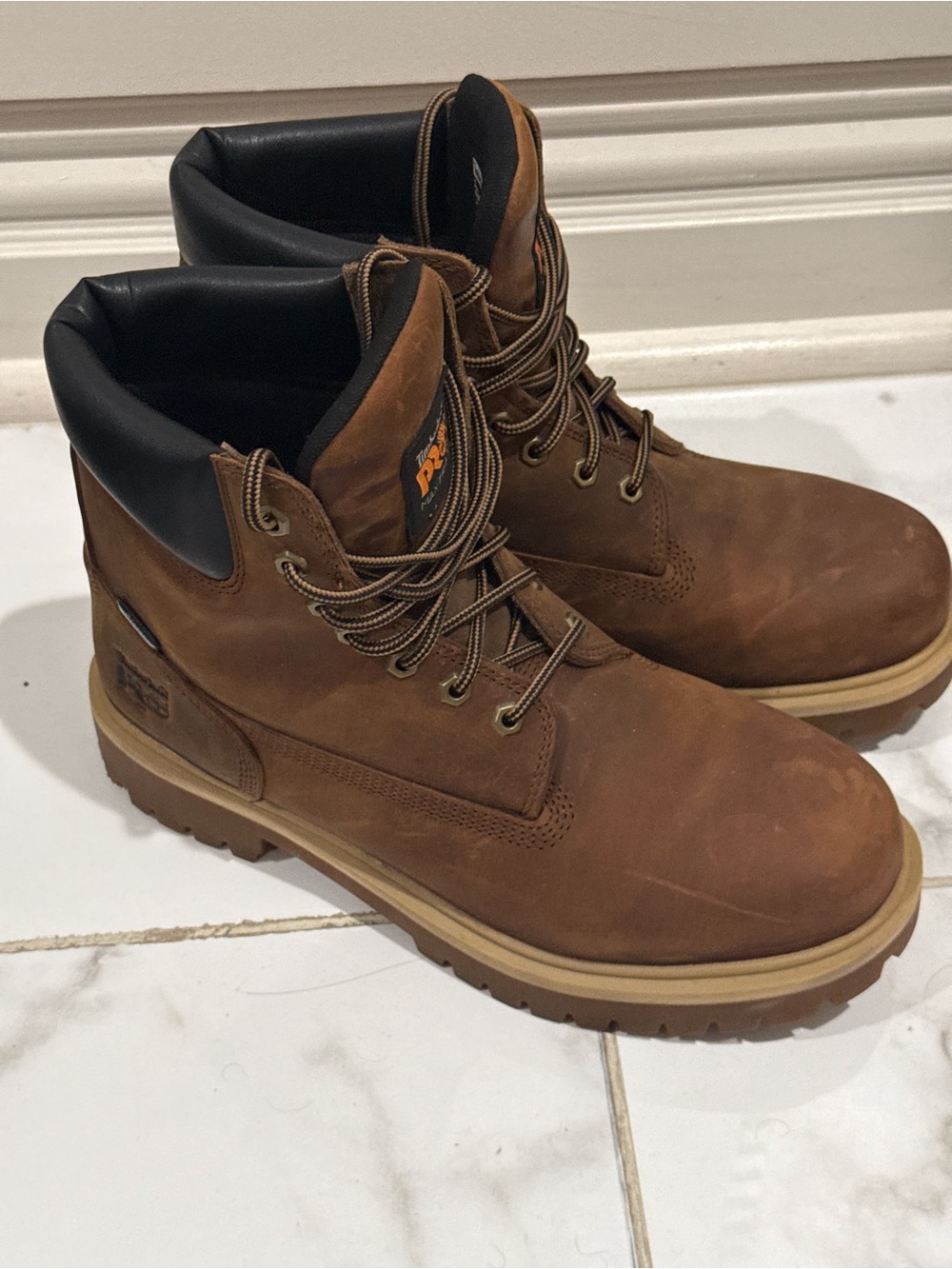Timberland PRO Tan/Brown Work Boots NWOT